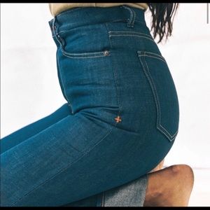 ISO Imogene + willie cotton linen jeans - Size 27/28